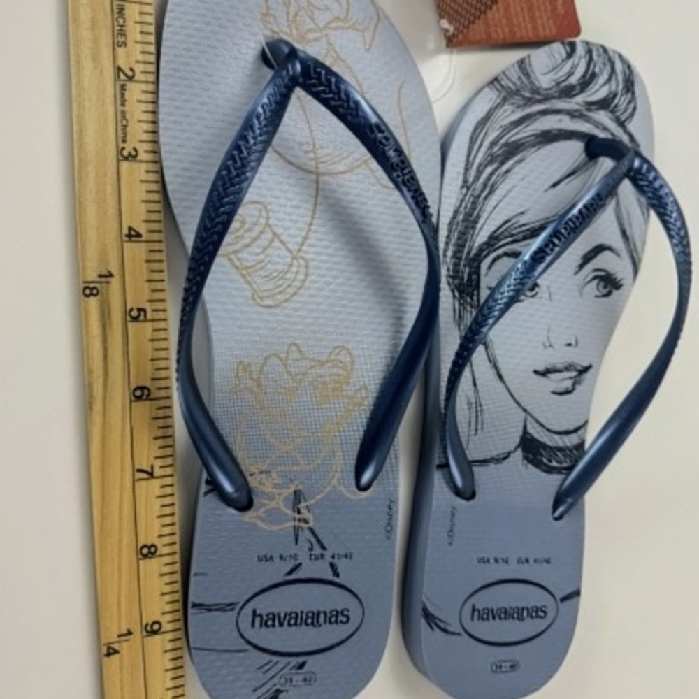 Havaianas Women's Artistic Blue Sandals